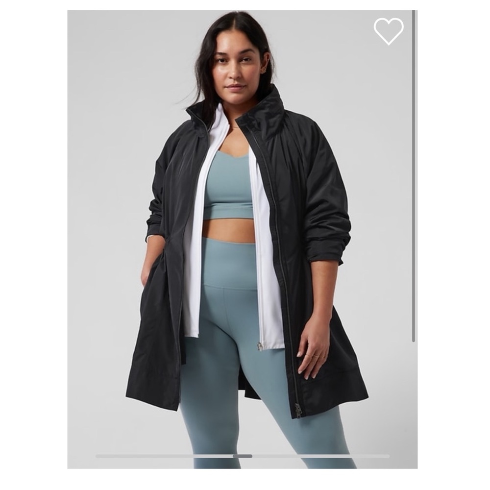 Athleta Drip Drop Jacket // Black